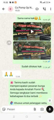 Testimonial Papan Bunga sangkanmanik