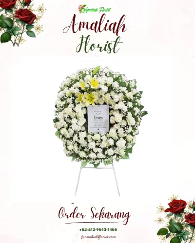 Krans Bunga Duka Cita sangkanmanik